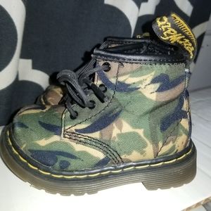 Toddler Camo Doc Martens